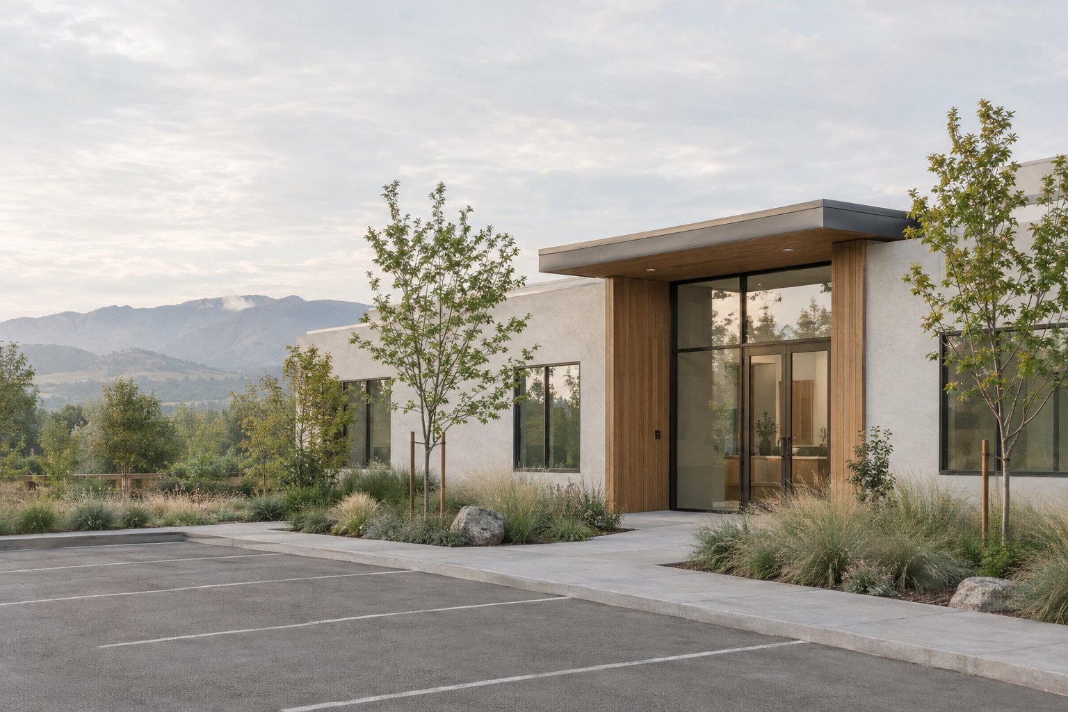 The clinic exterior